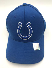 Vintage Indianapolis Colts NFL Sports Specialties Plain Logo SnapBack Hat Y2K