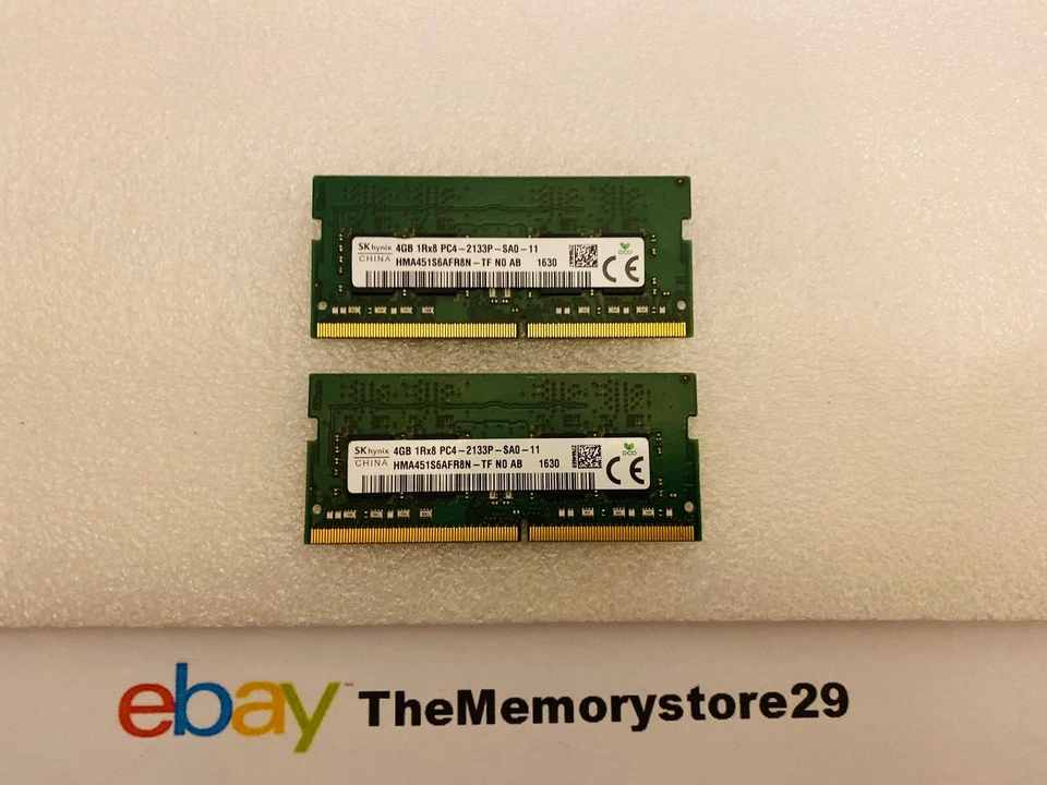 8GB kit (2 x 4GB) PC4-17000 DDR4 2133MHz  Laptop Memory modules RAM SODIMM - Image 4 of 4