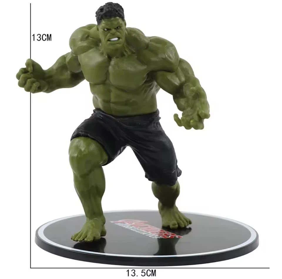 Spielzeug Action Figuren 15cm Marvel Helden Spiderman Hulk Iron Man Avengers - Bild 3 von 4
