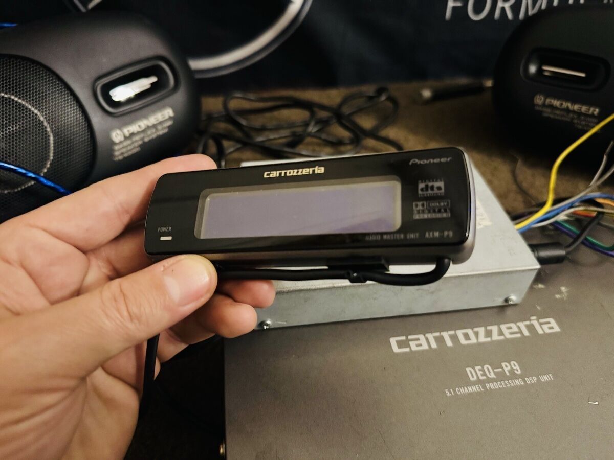 PIONEER CARROZZERIA DEQ-P9 & AXM-P9 5.1 Chanel Processing PIONEER CARROZZERIA DEQ-P9 & AXM-P9 5.1 Chanel Processing