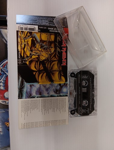 Iron Maiden Piece of Mind Cassette Tape - Picture 5 of 6