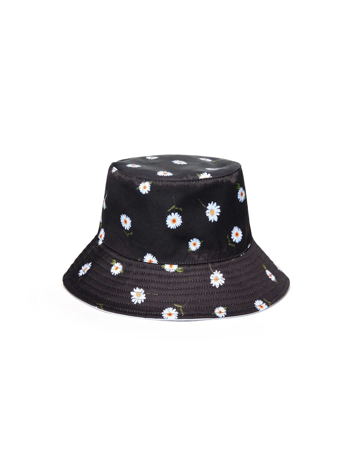 Alice And Olivia REVERSIBLE Daisy BUCKET HAT. BNWT