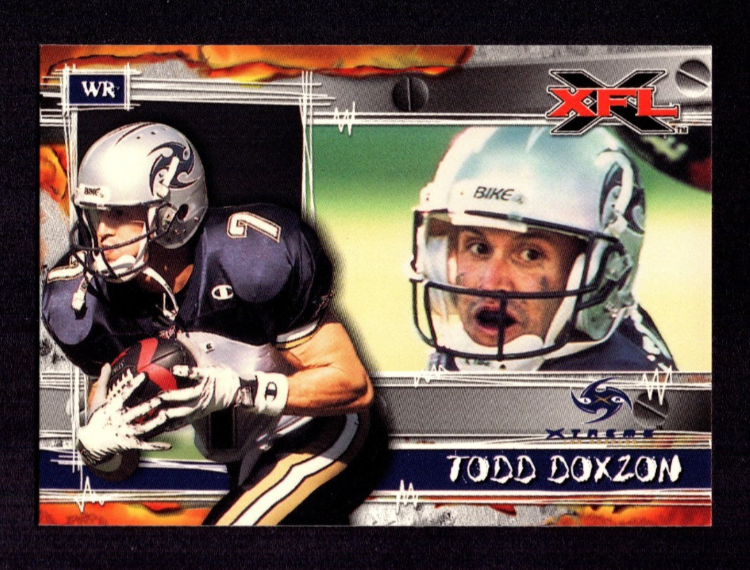 2001 Topps XFL #2 Todd Doxzon NMMT 10463