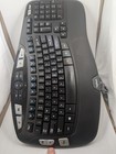Logitech K350 Wave Ergonomic Wireless Keyboard & M705 Mouse With USB Receiver