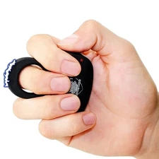NEW~STING RING RECHARGEABLE STUN GUN 18M - Black | Christmas Sale!