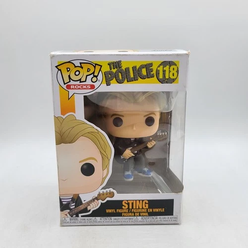New in Box Funko Pop Rocks The Police Sting #118