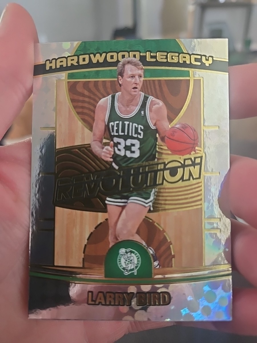 Larry Bird 2024-25 Panini Revolution NBA HARDWOOD LEGACY #18