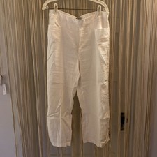 80 linen 20 cotton Wide Leg Pants