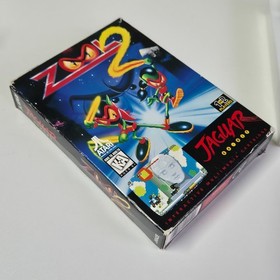 Zool 2 - Original Official Atari Jaguar Console Game Protective Case