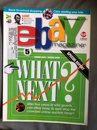 eBAY MAGAZINE September 2000 - 5 Years of eBay Selling!