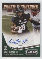 2021 Panini Chronicles Draft Picks Orange Rico Bussey Jr #TS-RBJ Auto 10up