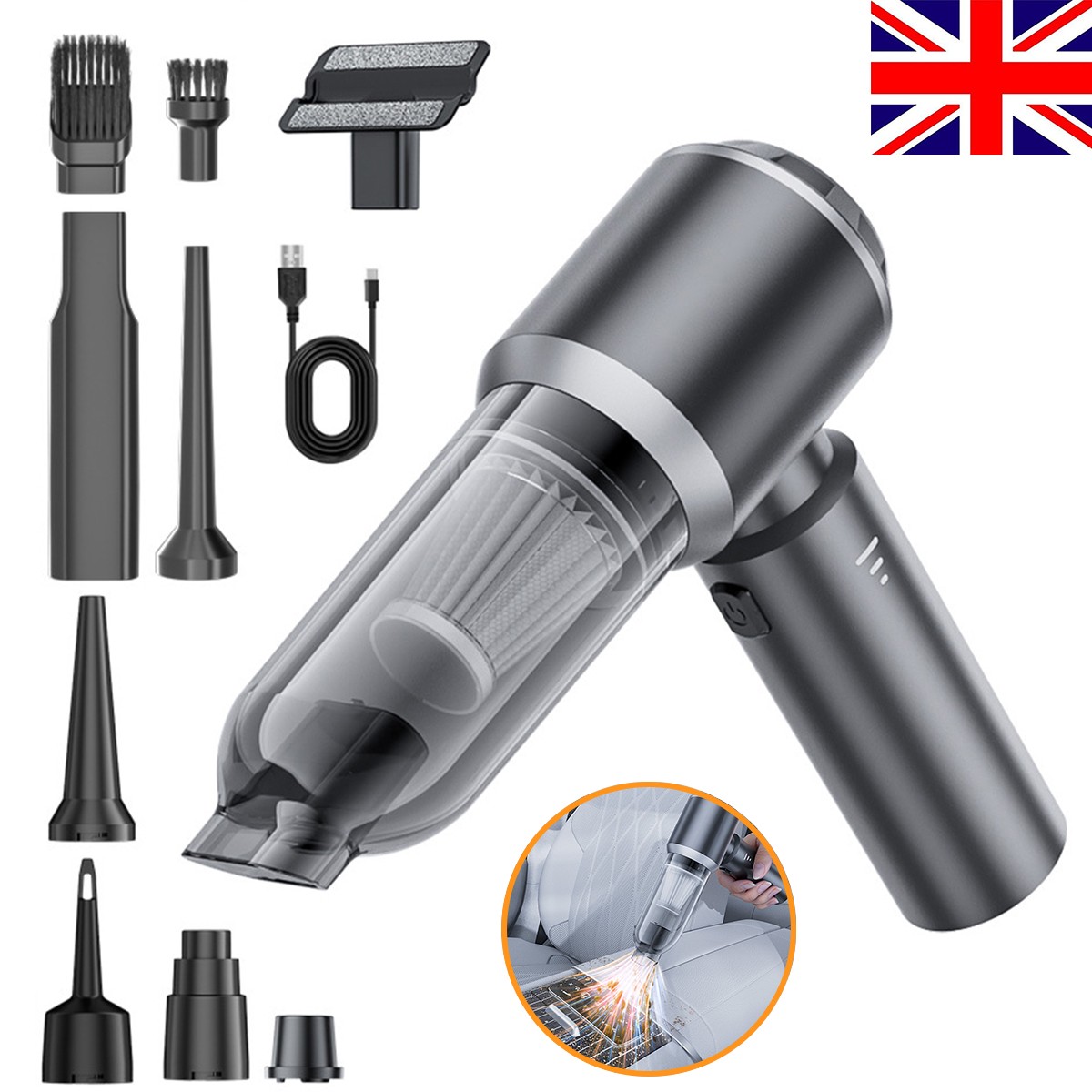 Handheld Cordless Vacuum Cleaner Blowing/ Suction Cleaner Brushless for Car Home
