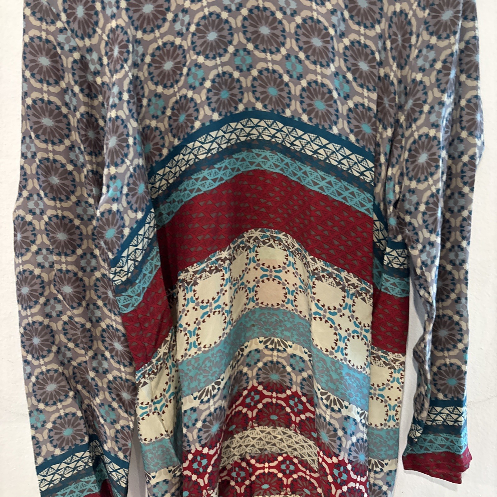 johnny was tunic large winnie patchwork - image 3