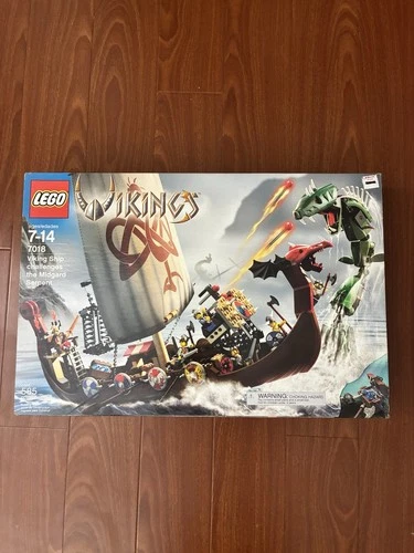 LEGO - Vikings - Viking Ship Challenges the Midgard Serpent  7018 *NEW*