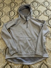 Columbia Omni-wick Purple Striped Hoodie Size Medium
