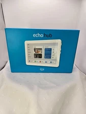 Amazon Echo Hub 8" Smart Home Control Panel with Alexa White Factory Sealed