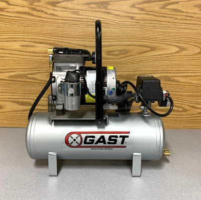 GAST  71R142 -Air Compressor Tank Ultra Quiet Lab Dentist