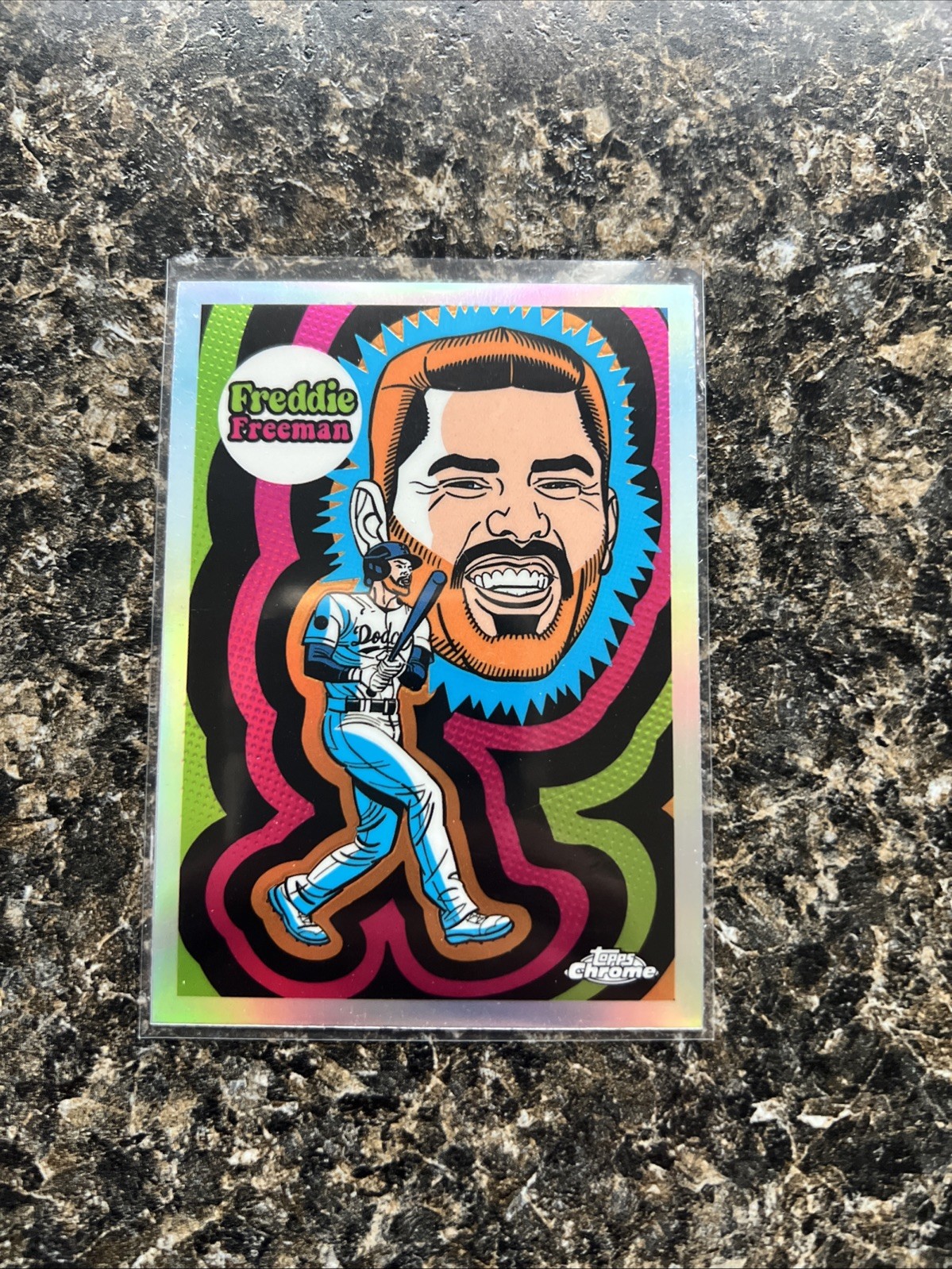 2023 Topps Chrome - Ultraviolet All-Stars Freddie Freeman #UV-6