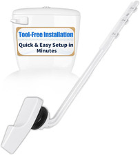 Toilet Handle Replacement Kit, Universal Front Mount Toilet Tank Flush Lever Rep