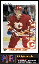 Jiri Hrdina 1990-91 Upper Deck #292 Calgary Flames Rookie