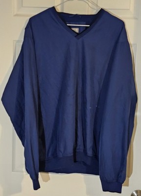Mens IZOD Golf Pullover Jacket Size Large