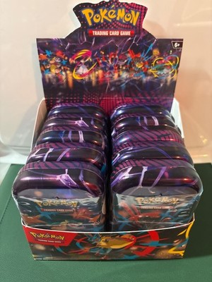 Pokémon TCG Mega Evolution Heroes Mini Tin x10 with display Tins