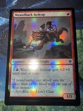 Weaselback Redcap Throne of Eldraine Foil