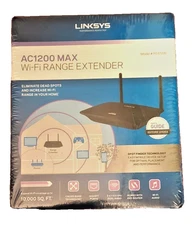 New Linksys RE6500 AC1200 MAX Dual Band Wi-Fi Range Extender 2.4GHz & 5.0GHz