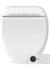 Bio Bidet USPA PRO Round Bidet Toilet Seat Heated Seat Dryer Remote Open Box
