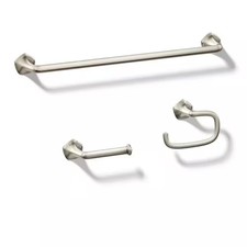 KOHLER Sundae 3-Piece Bath Hardware Towel Bar Set R31063-SN in POLISHED NICKEL
