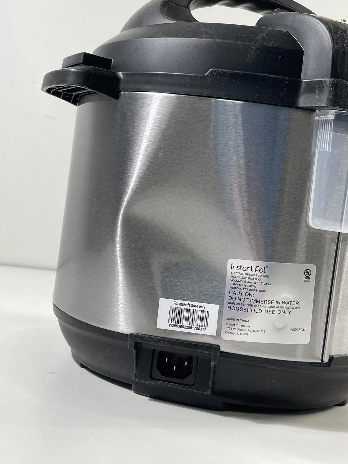 Instant Pot Duo Plus 9-in-1 Multicooker, Pressure Cooker, Slow Cook PC1726767