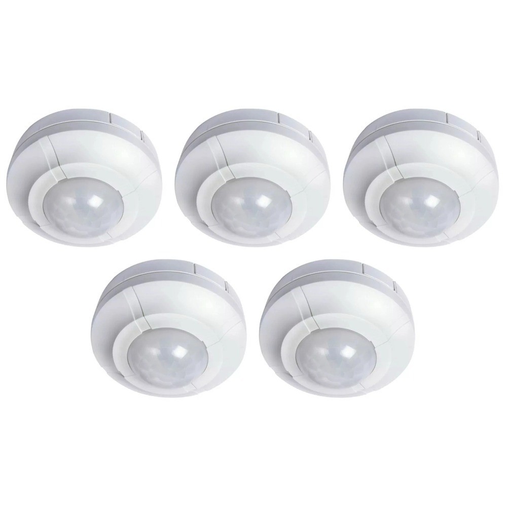 5 x Timeguard SLW360N PIR Presence / Movement Detectors / Sensors (Surface)