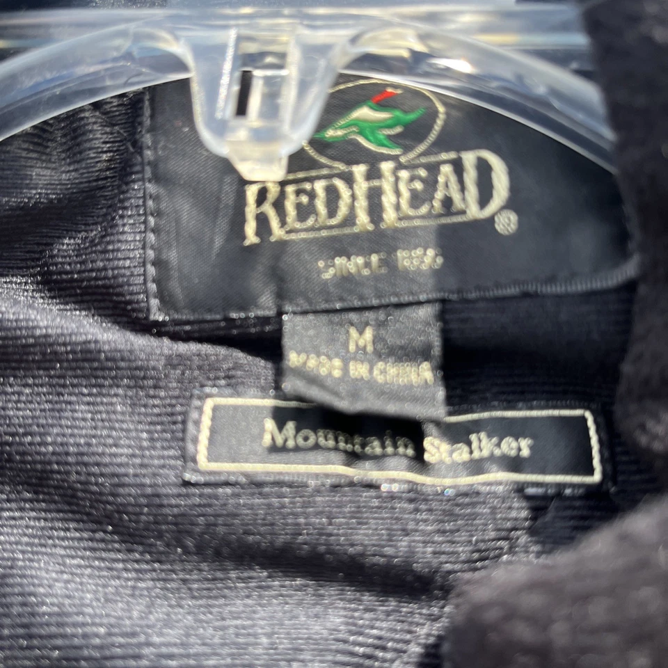 Mens Red Head Mountain Stalker Bone Dry Waterproof Camo Realtree Jacket Medium - Image 3 of 4