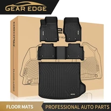Floor Mats & Cargo Liner Set All Weather for 2022-2025 Jeep Grand Cherokee TPE