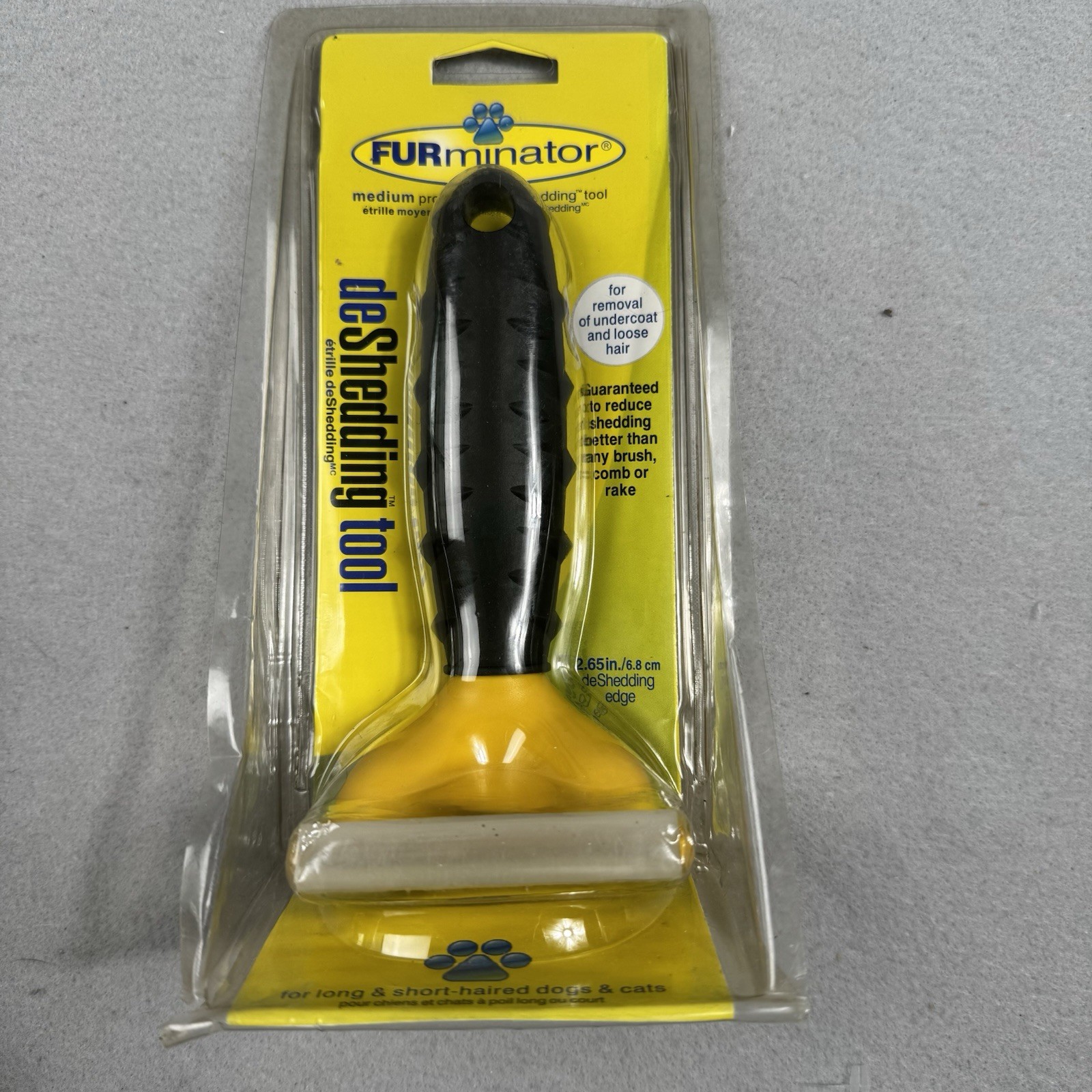 FURminator Short Hair Undercoat deShedding Tool for Medium D