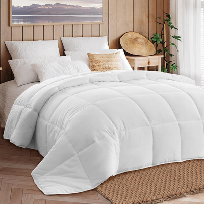 Comforter and Duvet Insert Queen Size - All Season Down Alternative Comforter...