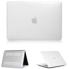 Hard Matte Black/Clear PC Case Laptop Cover for Mac Macbook Air 13 inch M4 M3 M2