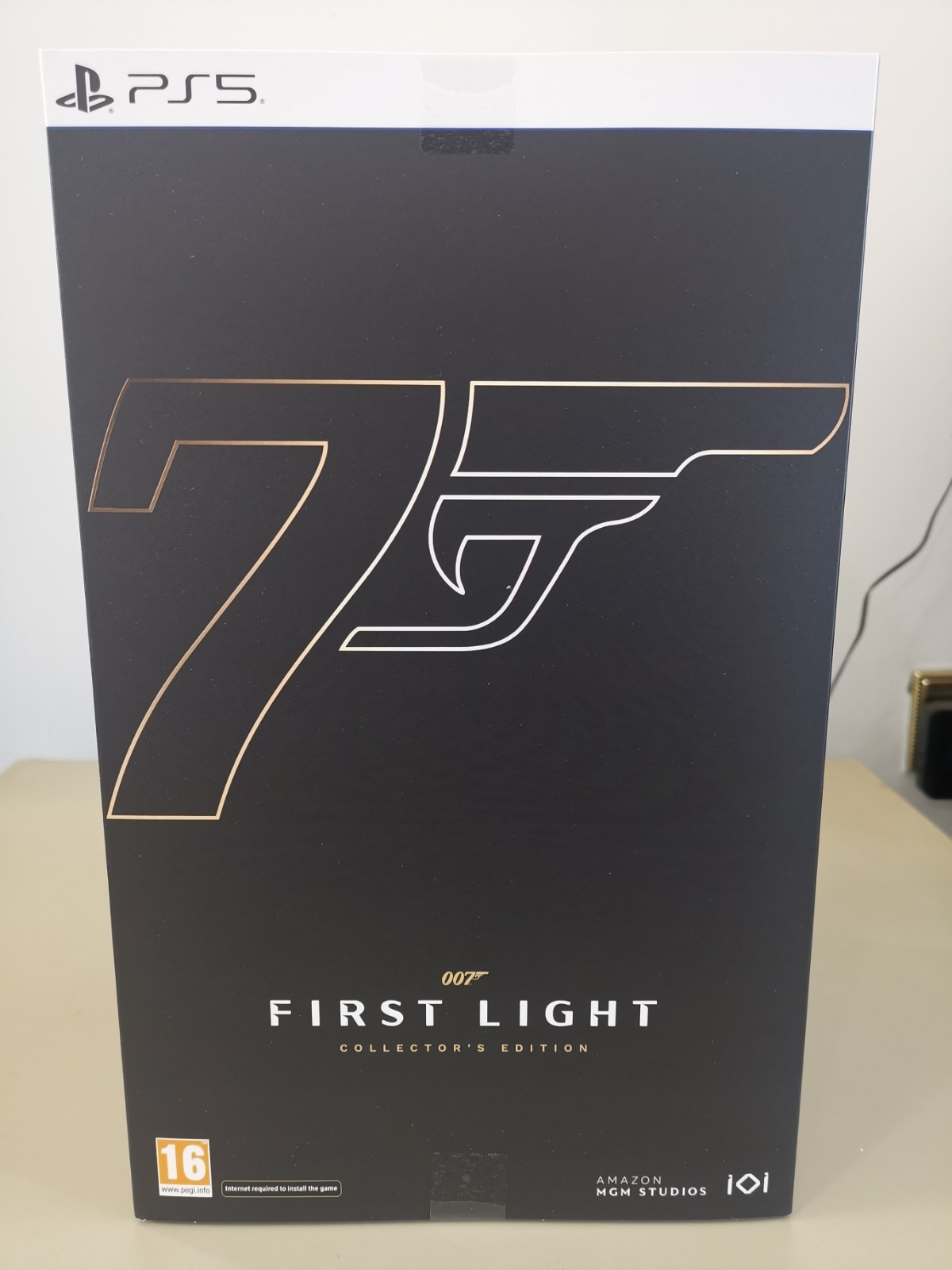 🎭🕵️🎮 James Bond 007 First Light PlayStation 5/PS5 Collectors Edition (MASK)
