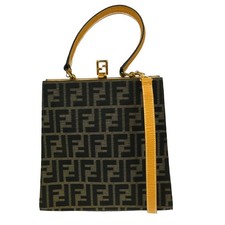 BUYIT12 Fendi Brown Zucca 2way Handbag NQ04040