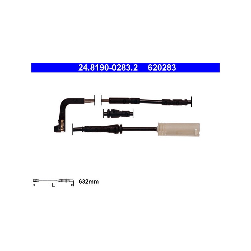 ATE 24.8190-0283.2 Brake Pad Wear Sensor for BMW X1