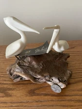 John Perry Pelican Sculpture 6 Tall 7 Wide