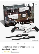 Sharper Image Laser Tag Battle Pack With A Micro Life Pads