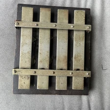 Vintage Antique 1916 Deagan 5 Plate Chimes Xylophone Wooden
