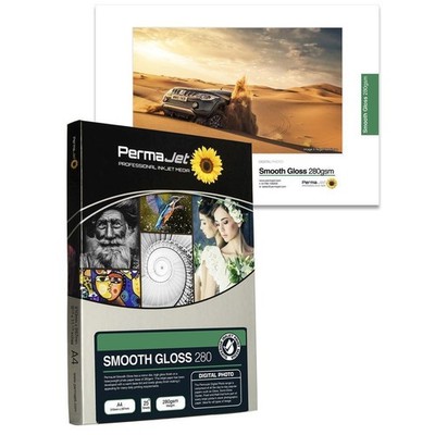 PermaJet Smooth Gloss 280, 10x15 cm (4x6''), 100 Blatt