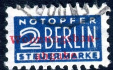 FRANZ&Ouml;SISCHE ZONE WOHNUNGSBAUMARKEN 1949 2aAZa gestempelt sch&ouml;ner BEDARF(F7245