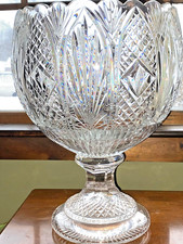 2007 waterford crystal centerpiece bowl cut glass Jim O Leary Rare 1 0f 1