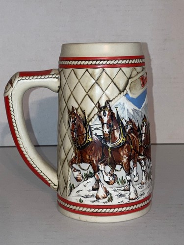 Varie tazze da bere Budweiser Anheuser-Busch Steins in ceramica tedesca - Foto 66 di 121