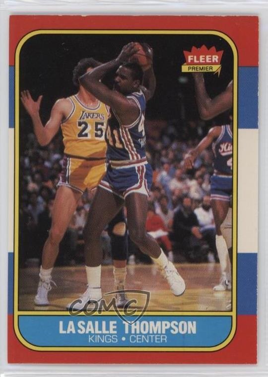 1986-87 Fleer LaSalle Thompson #110 04dh