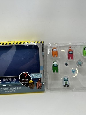 Among Us Action Figures Series 3 - Pack of 8 Collectible Figurines - Official Am