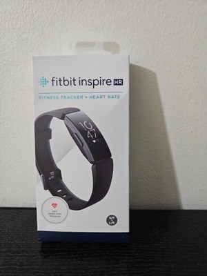 Fitbit Inspire HR Fitness Tracker - Black (FB413BKBK) - New Factory Sealed